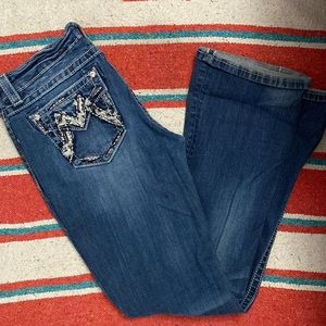 Miss Me Jeans 30x34 low rise
